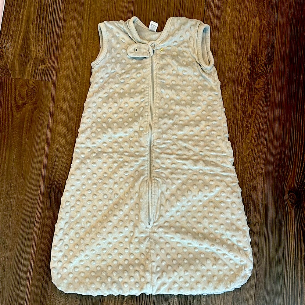 Hudson Baby Mink/Fleece Wearable Blanket Sleepsack Size Large (6-12 mo)